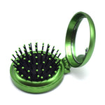 2-en-1 Mini miroir et brosse